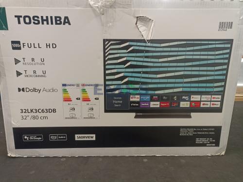 TOSHIBA  32LK3C63DB 2210 GRADE A RECONDITIONED TV